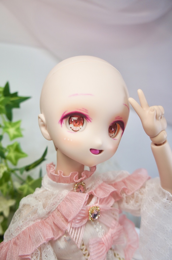 カスタムヘッド　ドール　DDH-27 セミホワイト肌　⑧