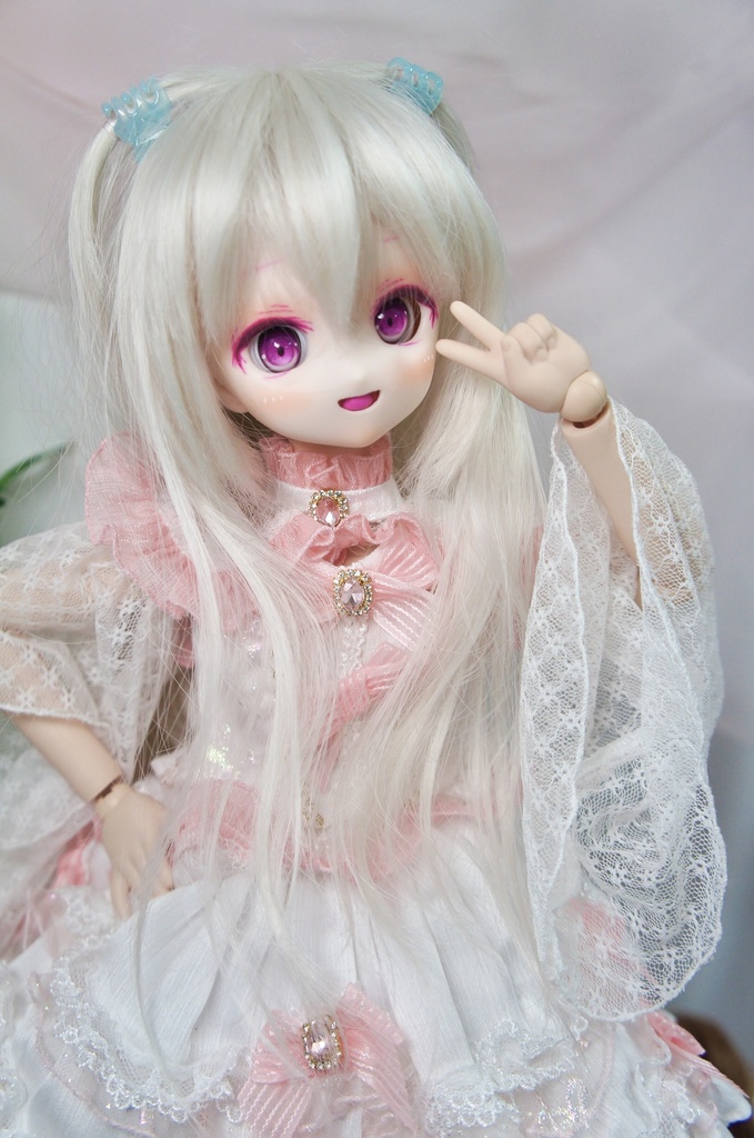 カスタムヘッド　ドール　DDH-27 セミホワイト肌　⑧