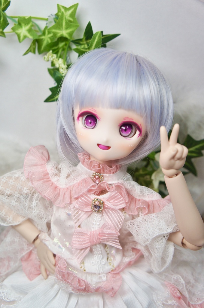 カスタムヘッド　ドール　DDH-27 セミホワイト肌　⑧