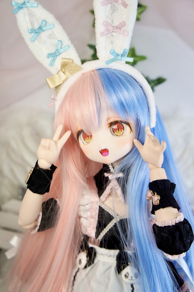 カスタムヘッド　ドール　DDH-27 セミホワイト肌 ⑨