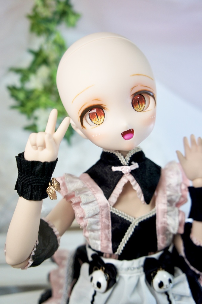 カスタムヘッド　ドール　DDH-27 セミホワイト肌 ⑨