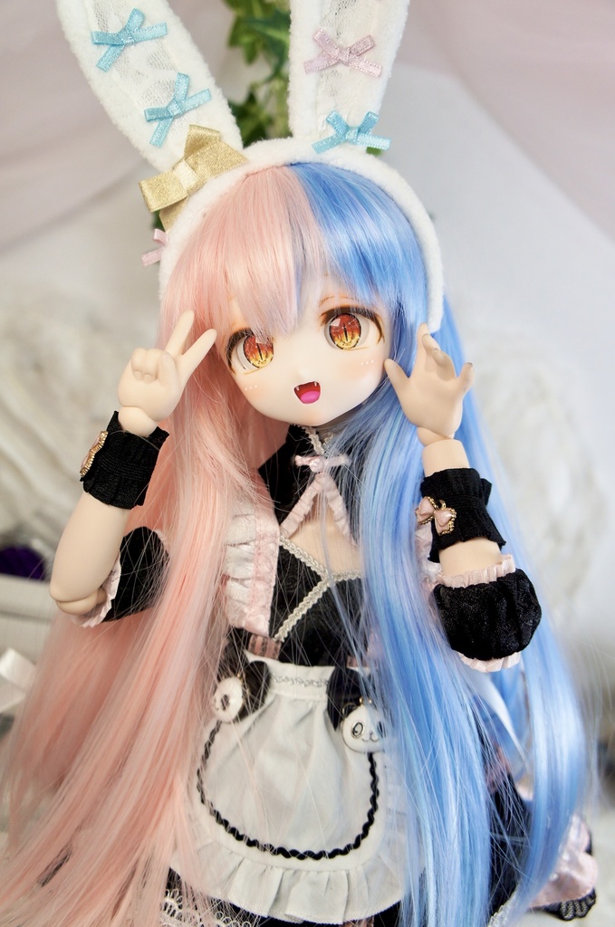 カスタムヘッド　ドール　DDH-27 セミホワイト肌 ⑨