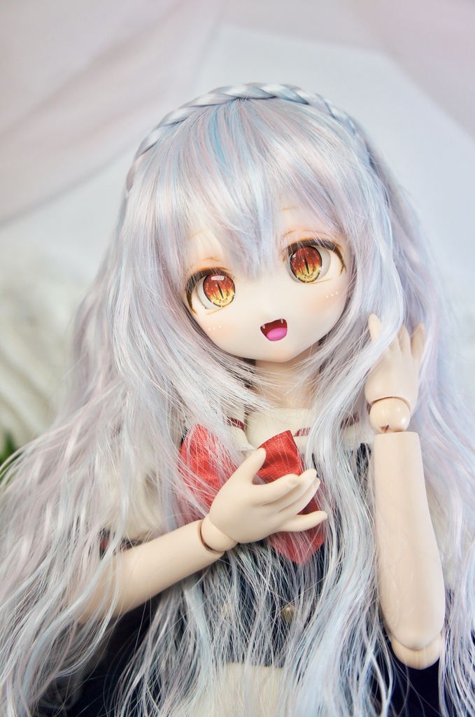 カスタムヘッド　ドール　DDH-27 セミホワイト肌 ⑨