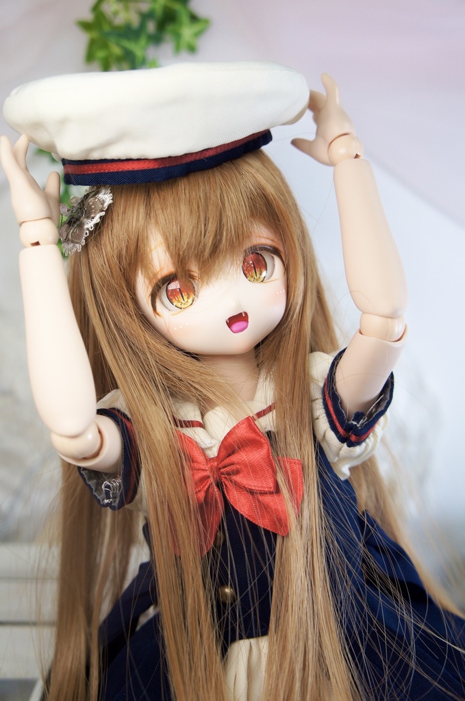 カスタムヘッド　ドール　DDH-27 セミホワイト肌 ⑨