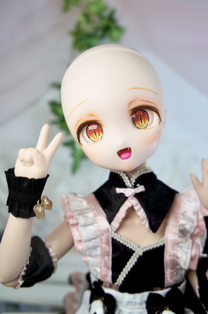 カスタムヘッド　ドール　DDH-27 セミホワイト肌 ⑨