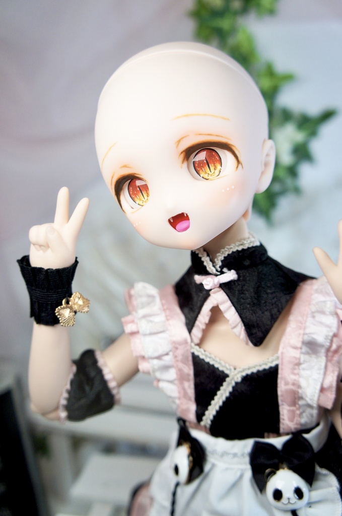カスタムヘッド　ドール　DDH-27 セミホワイト肌 ⑨