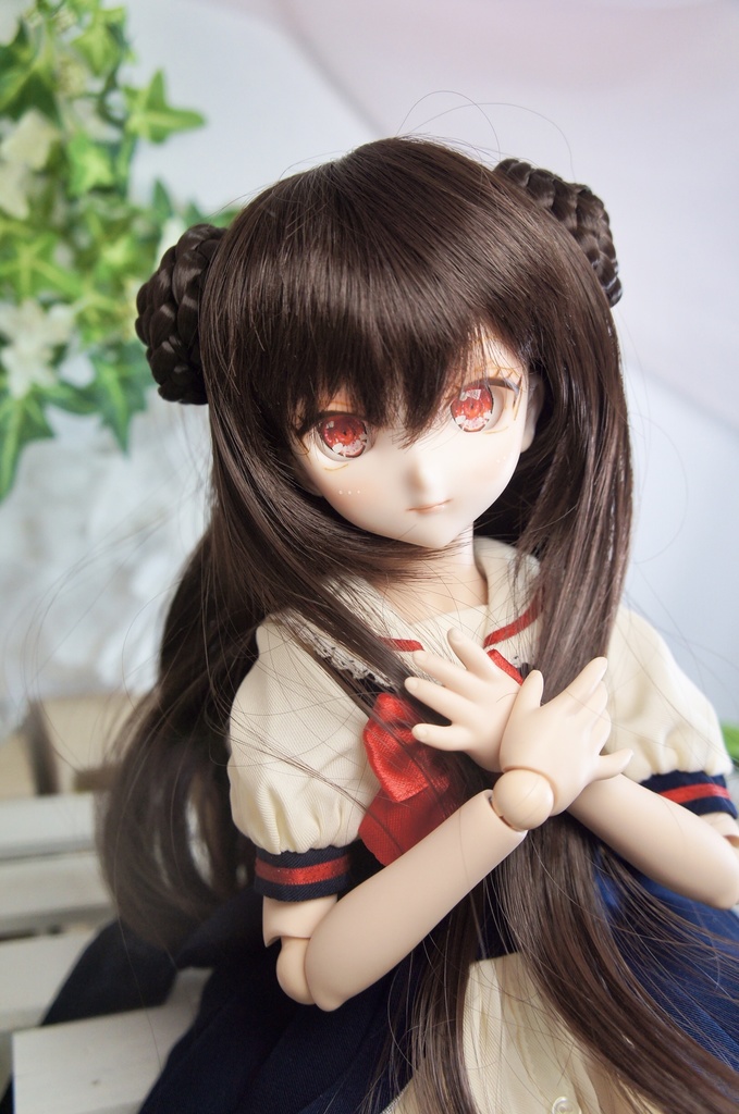 カスタムヘッド　ドール　DDH-10 セミホワイト肌 11