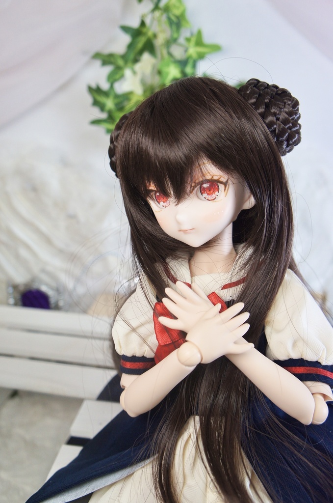 カスタムヘッド　ドール　DDH-10 セミホワイト肌 11