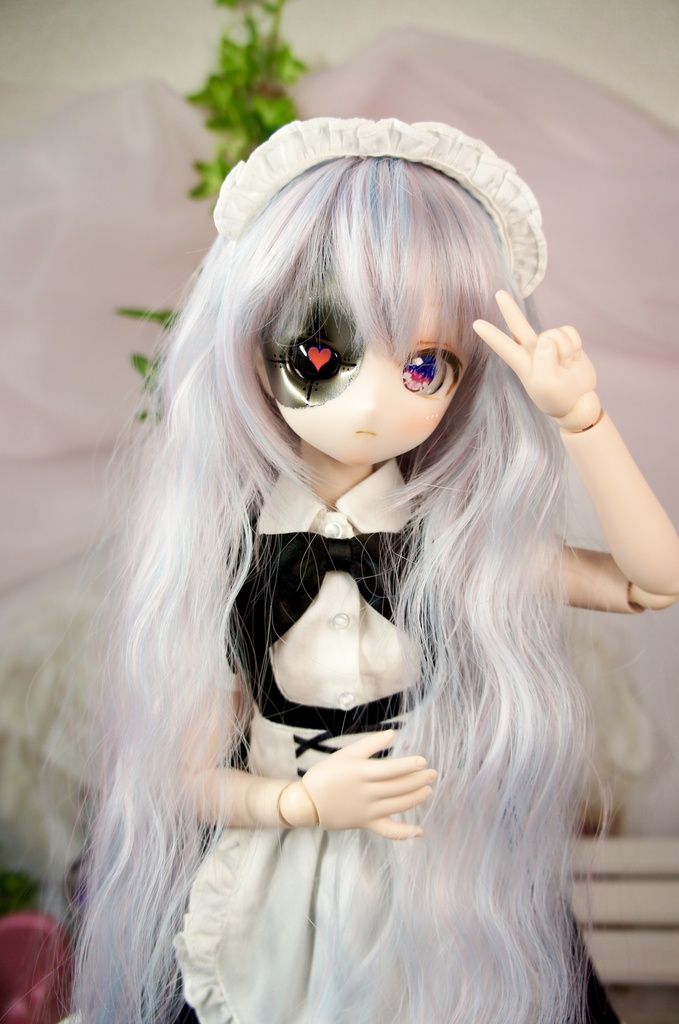 カスタムヘッド ドール DDH-28 セミホワイト肌 墓咲01