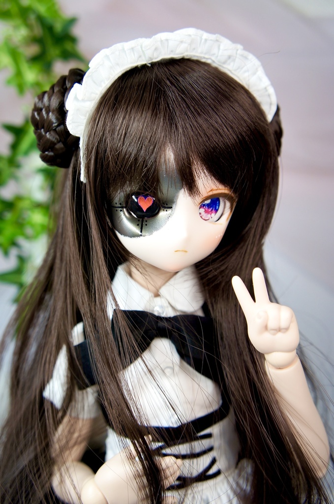 カスタムヘッド ドール DDH-28 セミホワイト肌 墓咲01