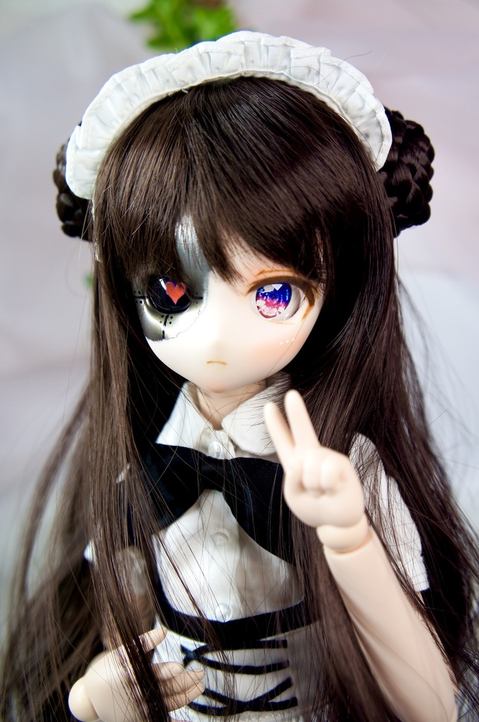 カスタムヘッド ドール DDH-28 セミホワイト肌 墓咲01