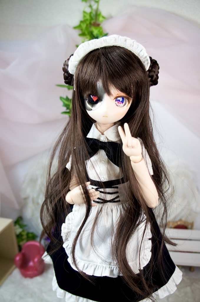 カスタムヘッド ドール DDH-28 セミホワイト肌 墓咲01