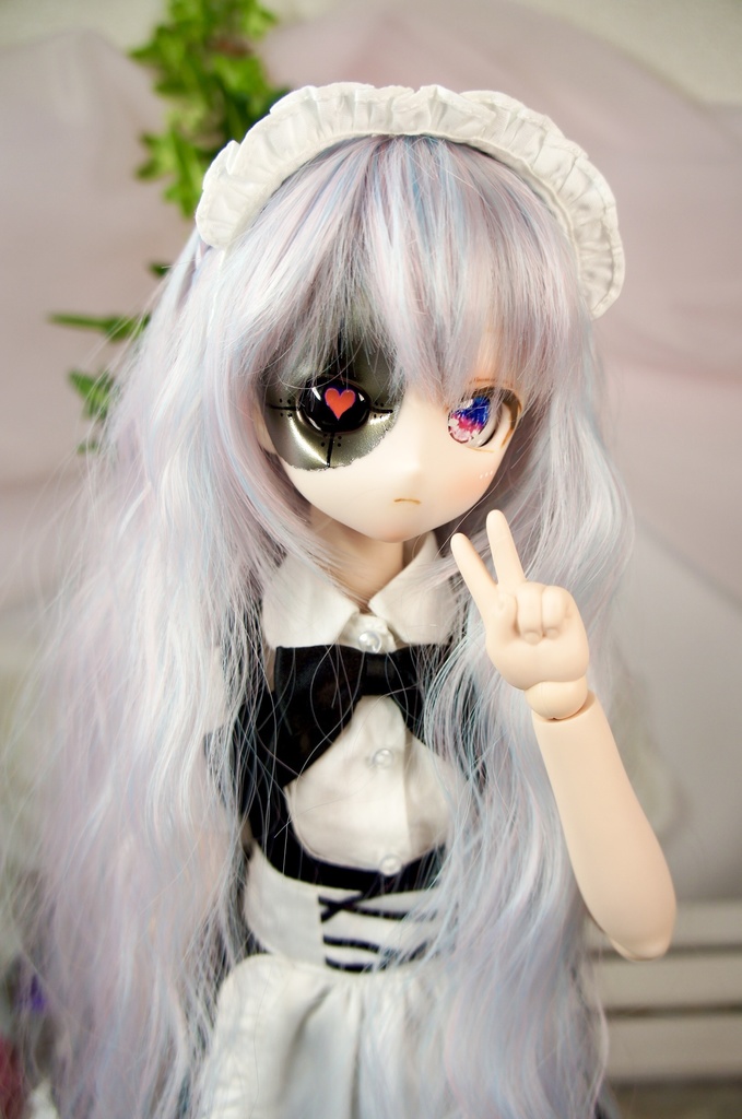 カスタムヘッド ドール DDH-28 セミホワイト肌 墓咲01