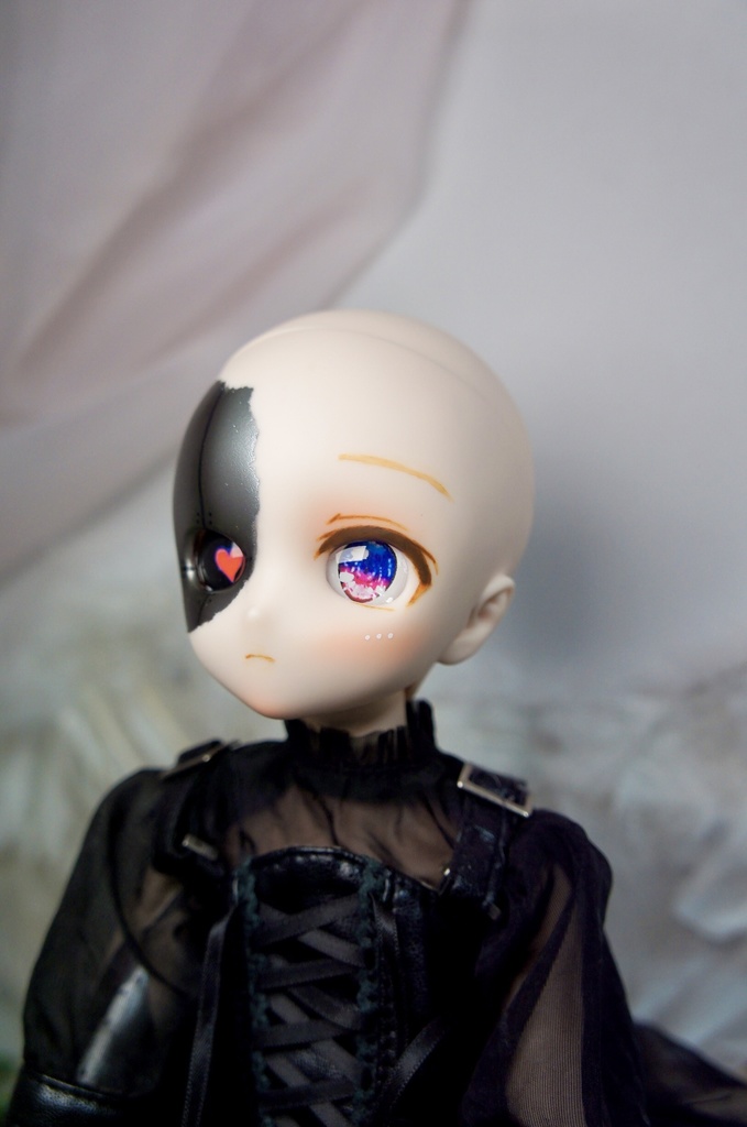 カスタムヘッド ドール DDH-28 セミホワイト肌 墓咲01