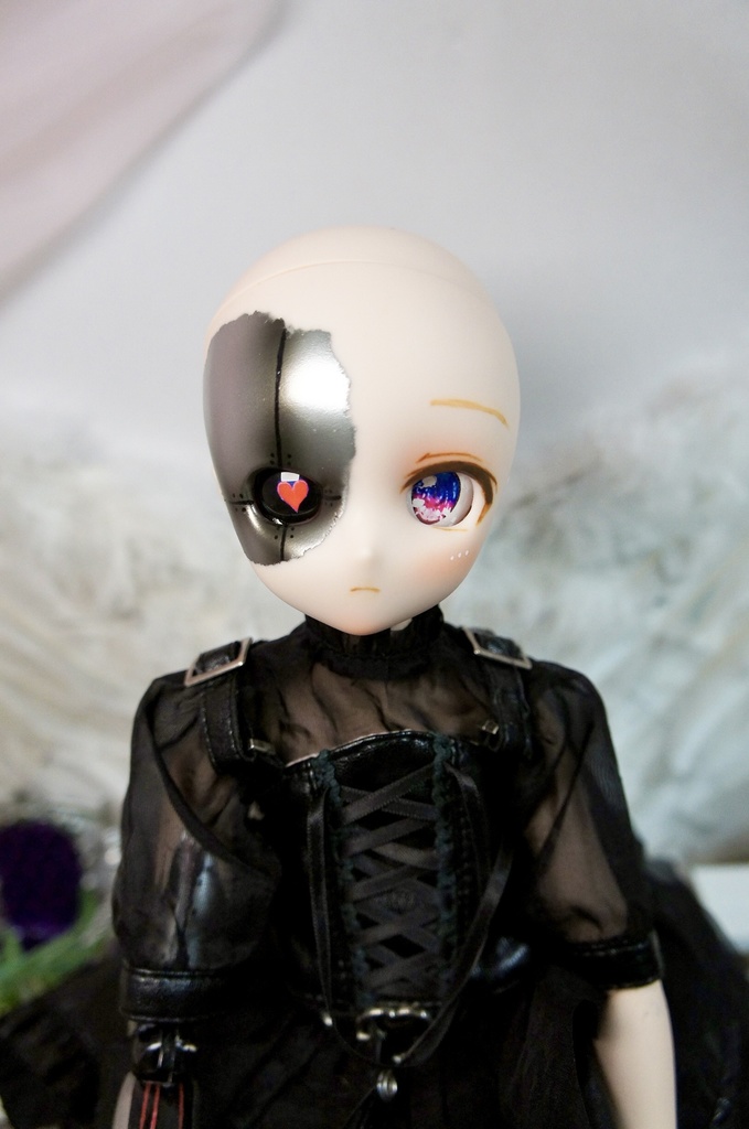 カスタムヘッド ドール DDH-28 セミホワイト肌 墓咲01