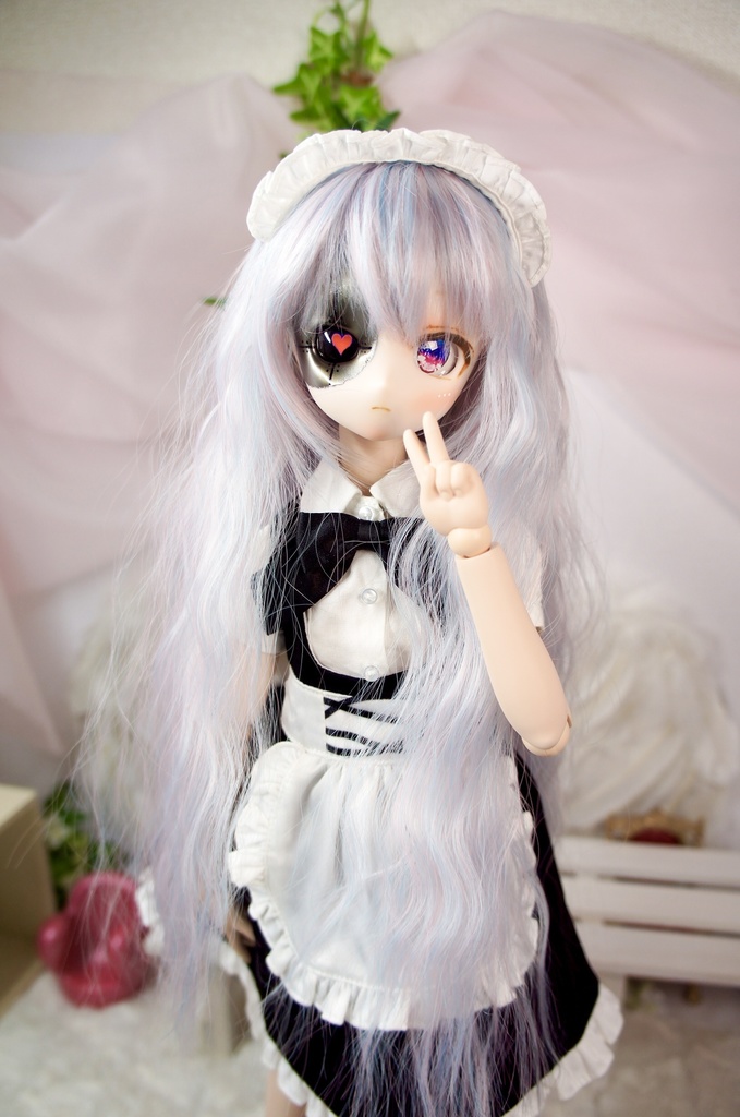 カスタムヘッド ドール DDH-28 セミホワイト肌 墓咲01