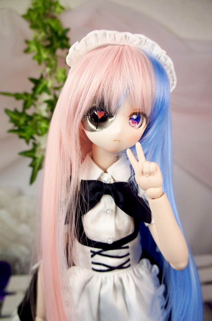 カスタムヘッド ドール DDH-28 セミホワイト肌 墓咲01