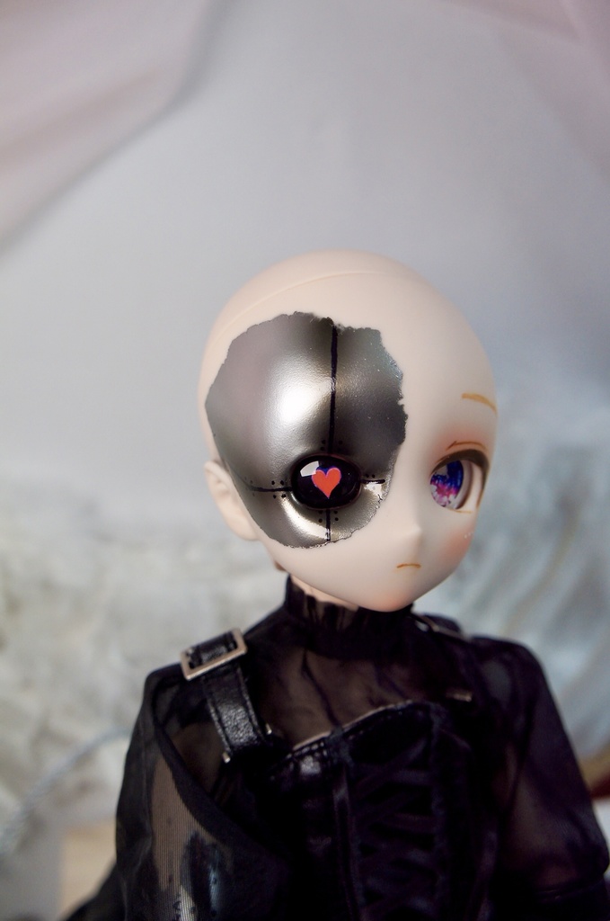 カスタムヘッド ドール DDH-28 セミホワイト肌 墓咲01