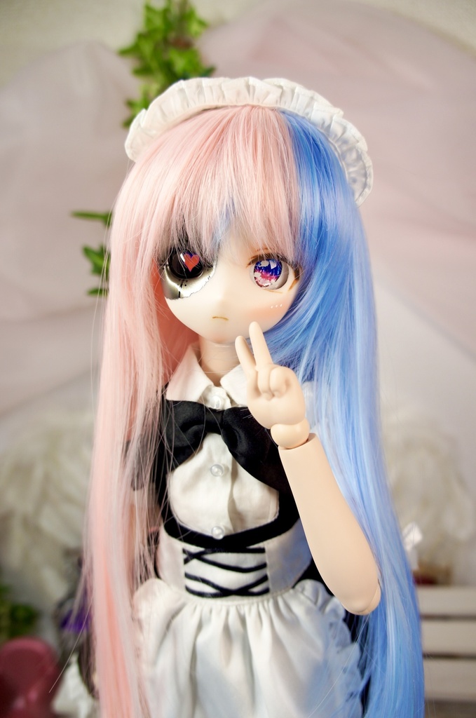 カスタムヘッド ドール DDH-28 セミホワイト肌 墓咲01