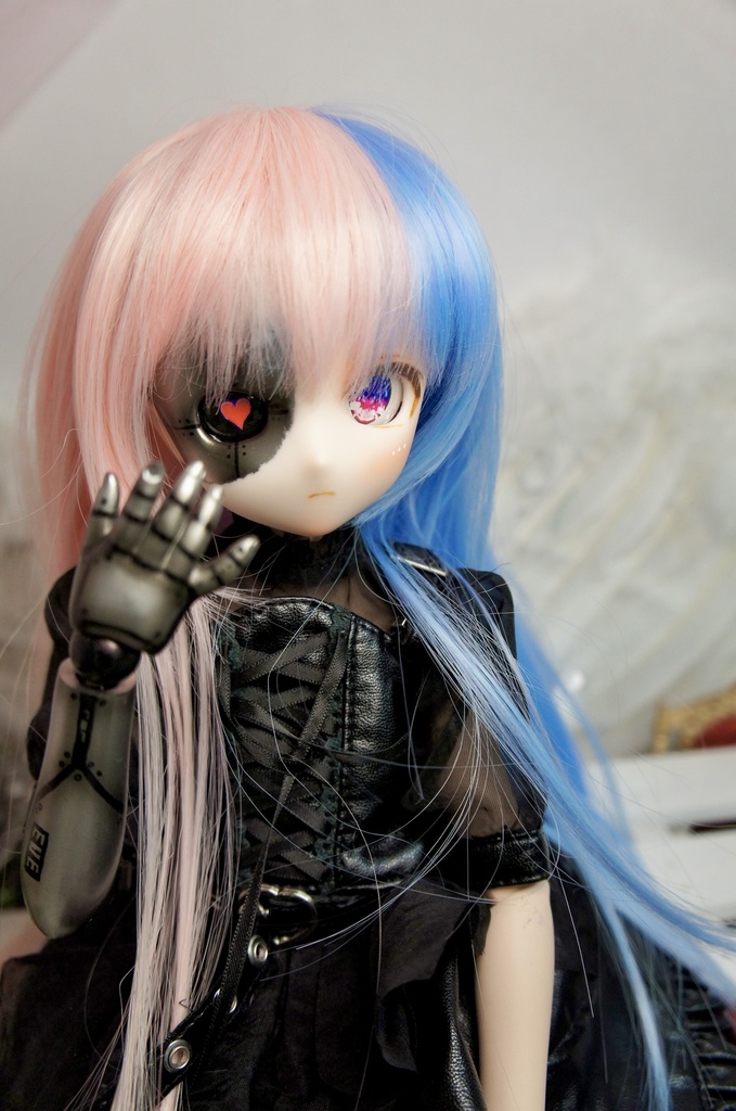 カスタムヘッド ドール DDH-28 セミホワイト肌 墓咲01