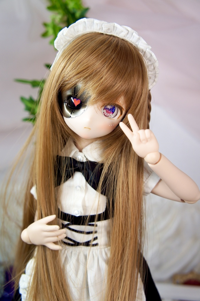 カスタムヘッド ドール DDH-28 セミホワイト肌 墓咲01