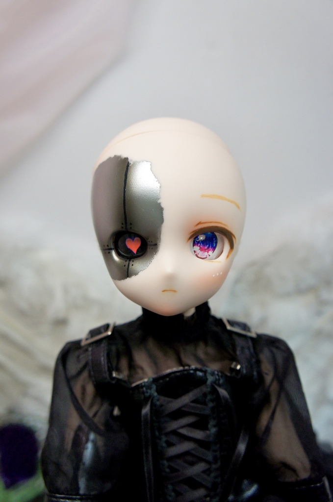 カスタムヘッド ドール DDH-28 セミホワイト肌 墓咲01