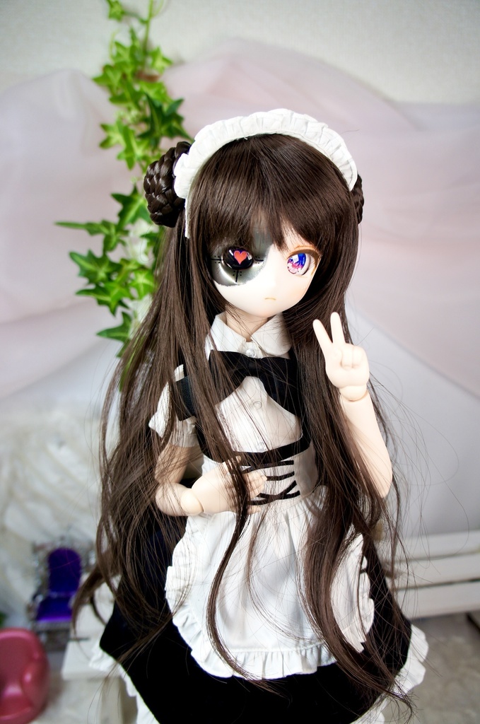 カスタムヘッド ドール DDH-28 セミホワイト肌 墓咲01