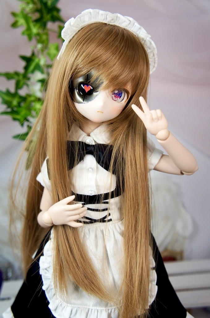 カスタムヘッド ドール DDH-28 セミホワイト肌 墓咲01