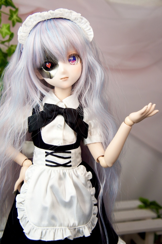 カスタムヘッド　ドール　DDH-09 セミホワイト肌 墓咲02