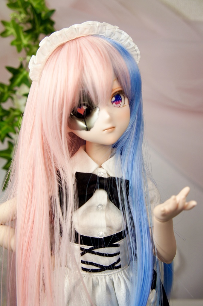 カスタムヘッド　ドール　DDH-09 セミホワイト肌 墓咲02
