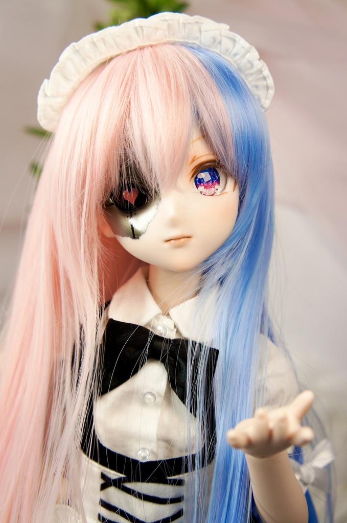 カスタムヘッド　ドール　DDH-09 セミホワイト肌 墓咲02