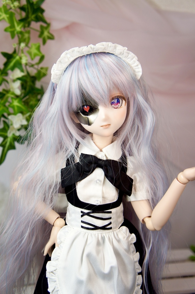 カスタムヘッド　ドール　DDH-09 セミホワイト肌 墓咲02