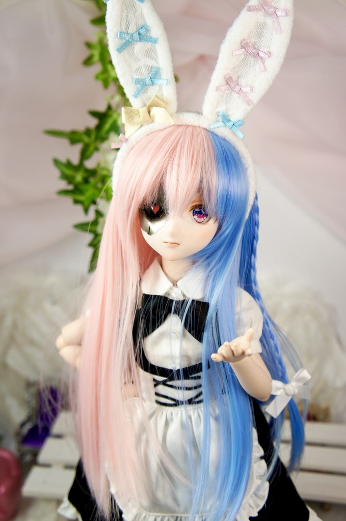 カスタムヘッド　ドール　DDH-09 セミホワイト肌 墓咲02