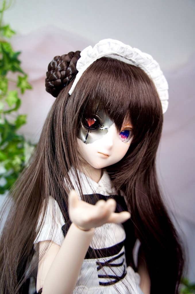 カスタムヘッド　ドール　DDH-09 セミホワイト肌 墓咲02