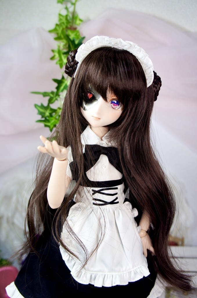 カスタムヘッド　ドール　DDH-09 セミホワイト肌 墓咲02