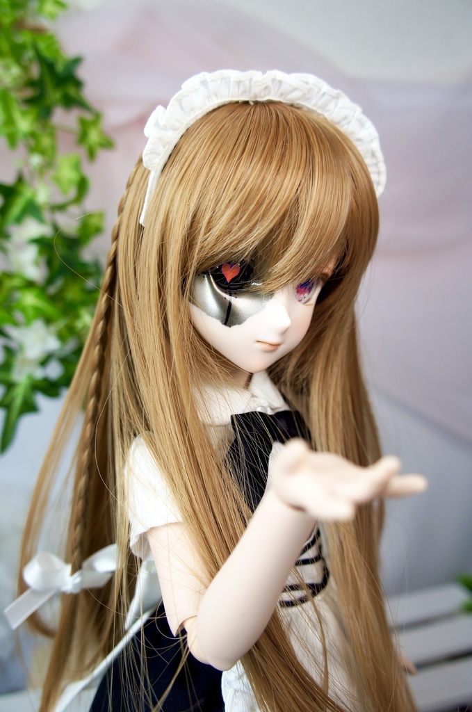 カスタムヘッド　ドール　DDH-09 セミホワイト肌 墓咲02