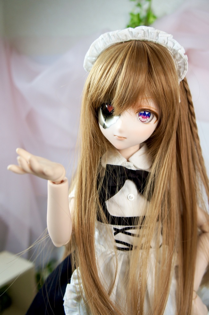 カスタムヘッド　ドール　DDH-09 セミホワイト肌 墓咲02