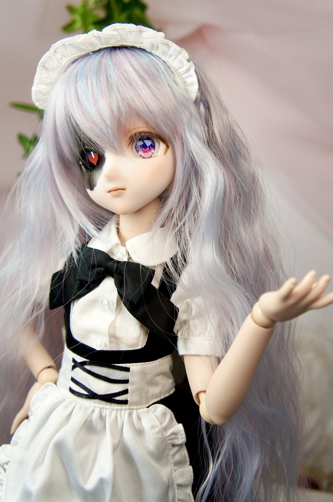 カスタムヘッド　ドール　DDH-09 セミホワイト肌 墓咲02