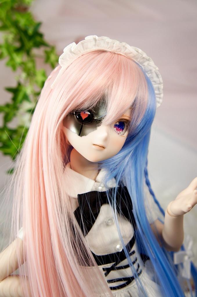 カスタムヘッド　ドール　DDH-09 セミホワイト肌 墓咲02