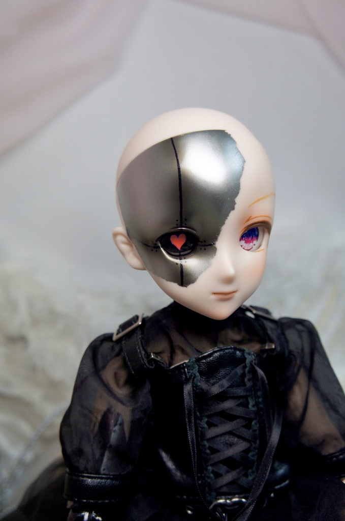 カスタムヘッド　ドール　DDH-09 セミホワイト肌 墓咲02