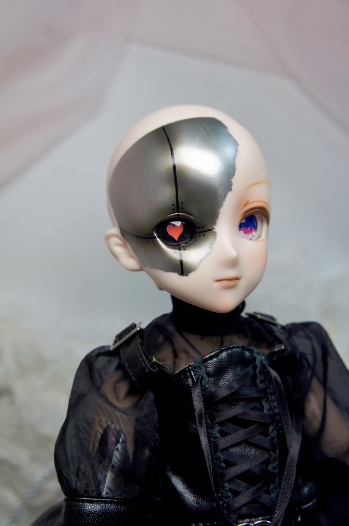 カスタムヘッド　ドール　DDH-09 セミホワイト肌 墓咲02