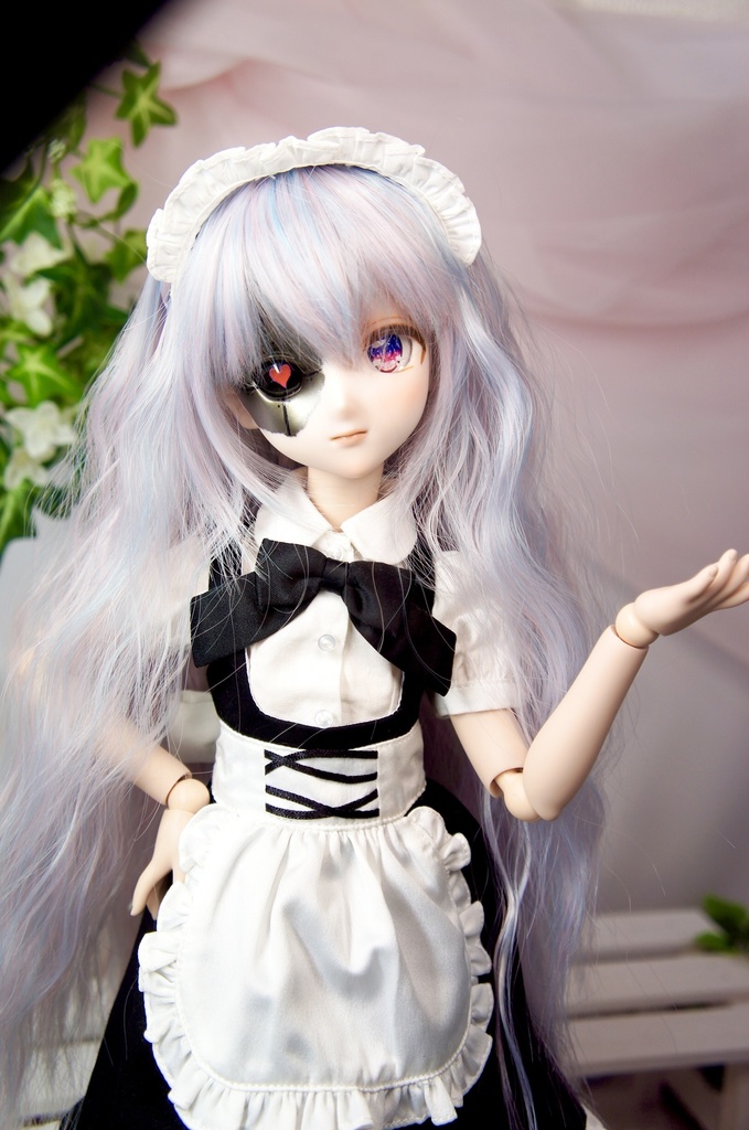 カスタムヘッド　ドール　DDH-09 セミホワイト肌 墓咲02