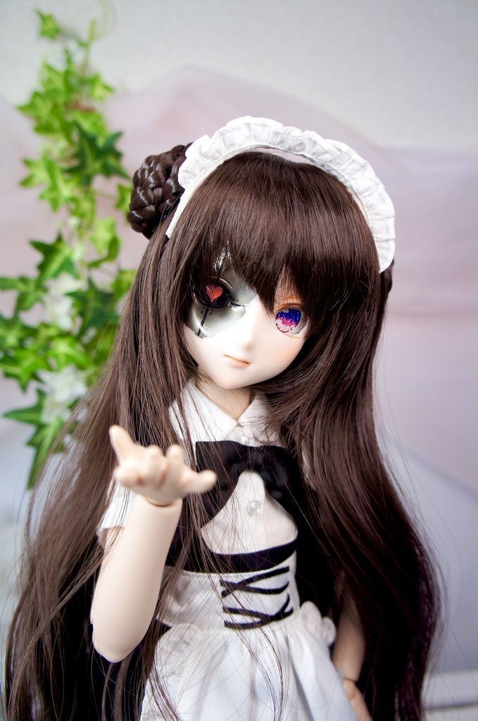 カスタムヘッド　ドール　DDH-09 セミホワイト肌 墓咲02