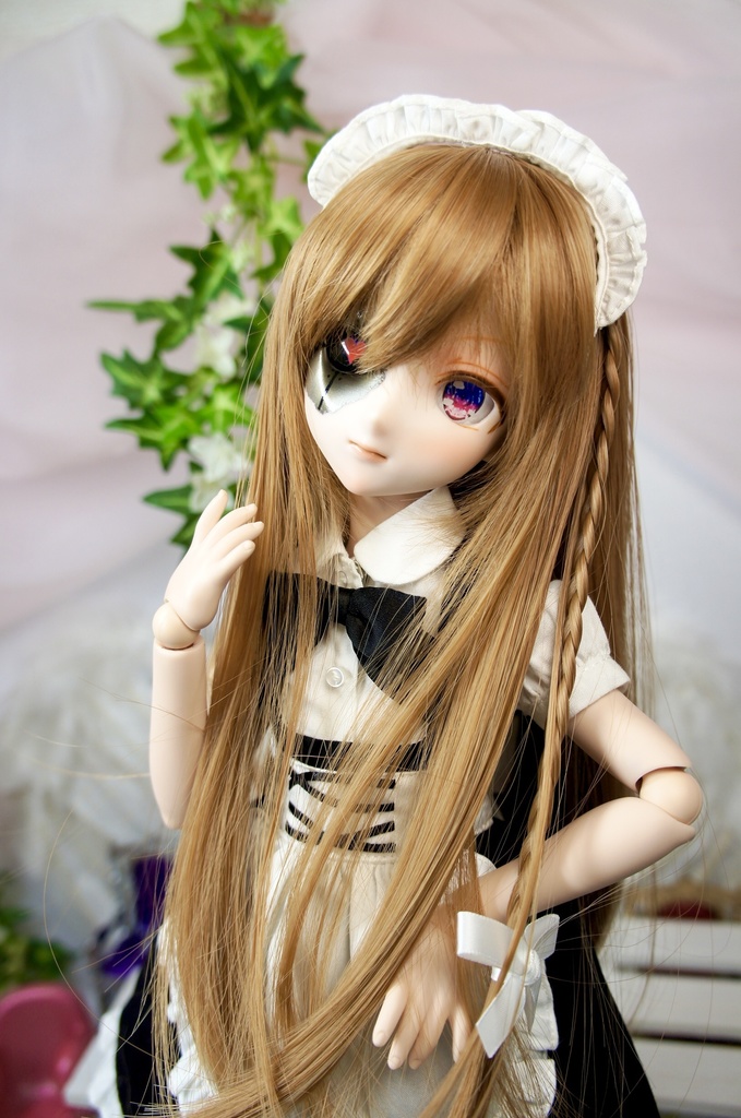 カスタムヘッド　ドール　DDH-09 セミホワイト肌 墓咲02
