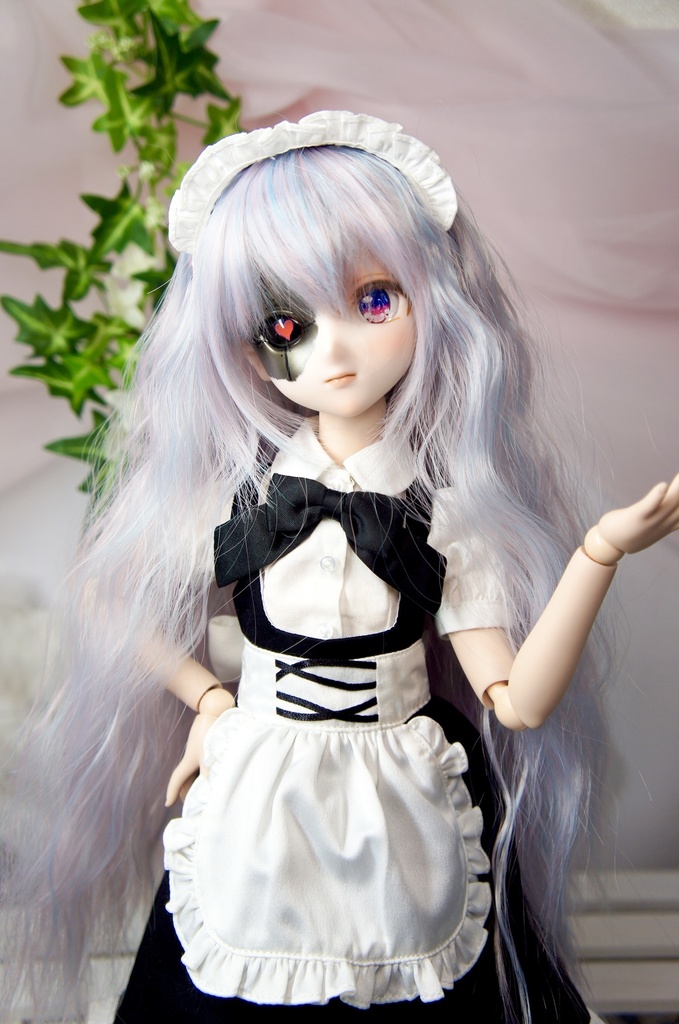 カスタムヘッド　ドール　DDH-09 セミホワイト肌 墓咲02