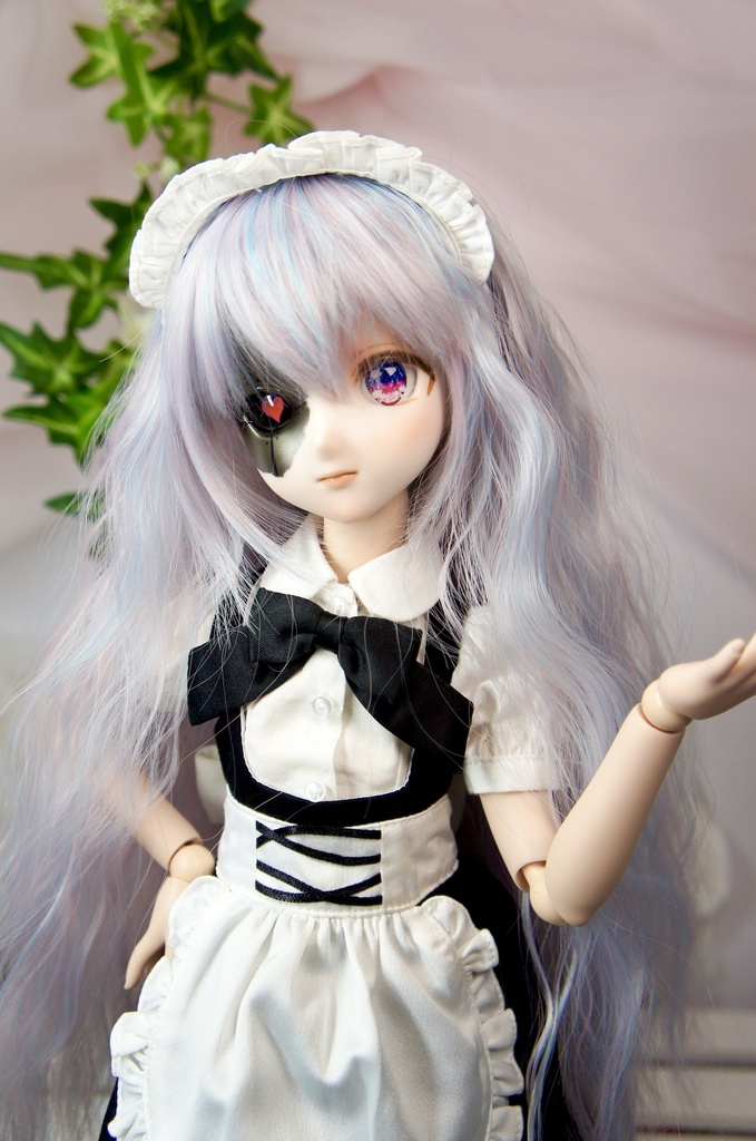 カスタムヘッド　ドール　DDH-09 セミホワイト肌 墓咲02