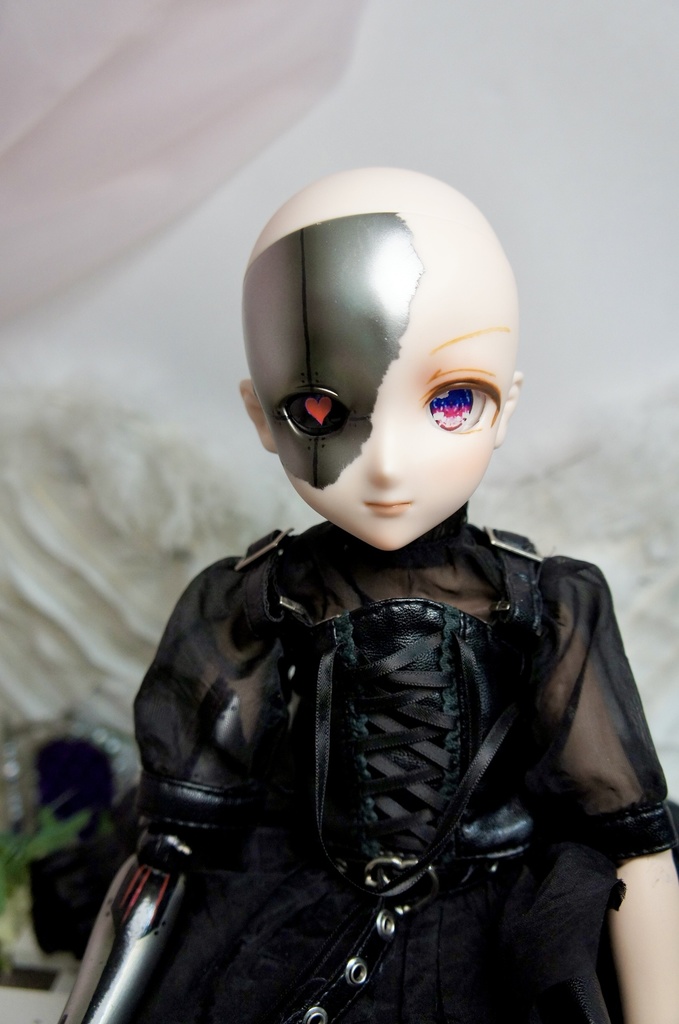 カスタムヘッド　ドール　DDH-09 セミホワイト肌 墓咲02