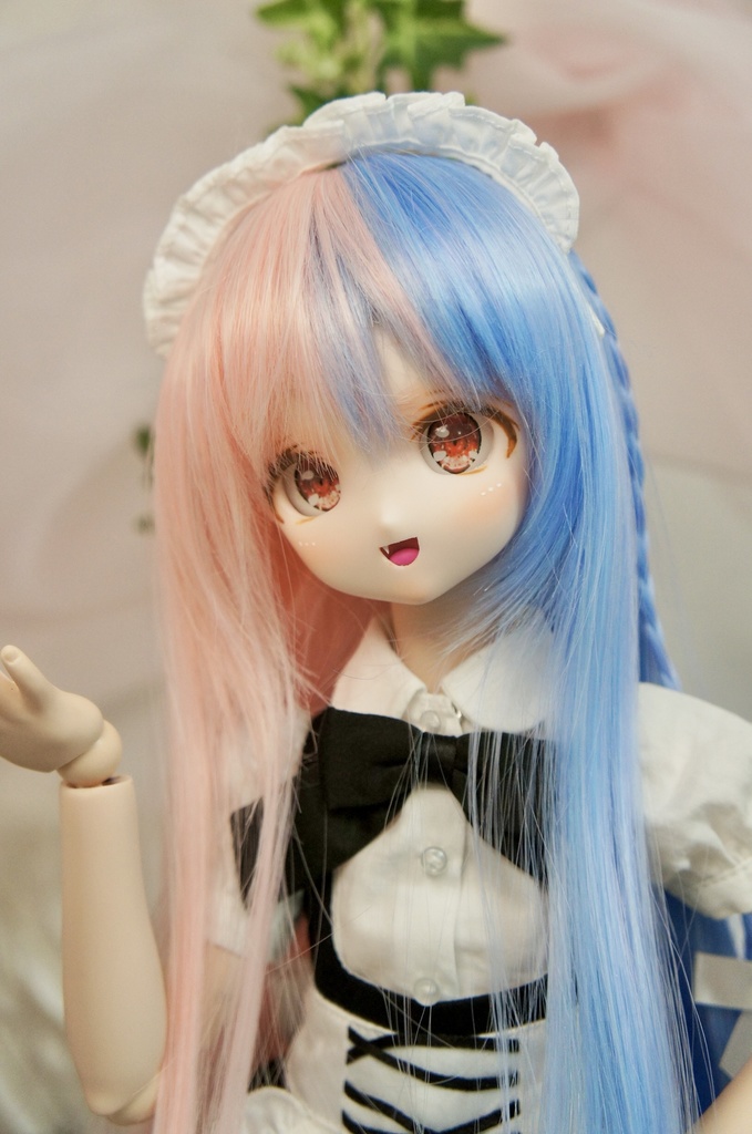 カスタムヘッド　ドール　DDH-27 セミホワイト肌 八重歯3姉妹