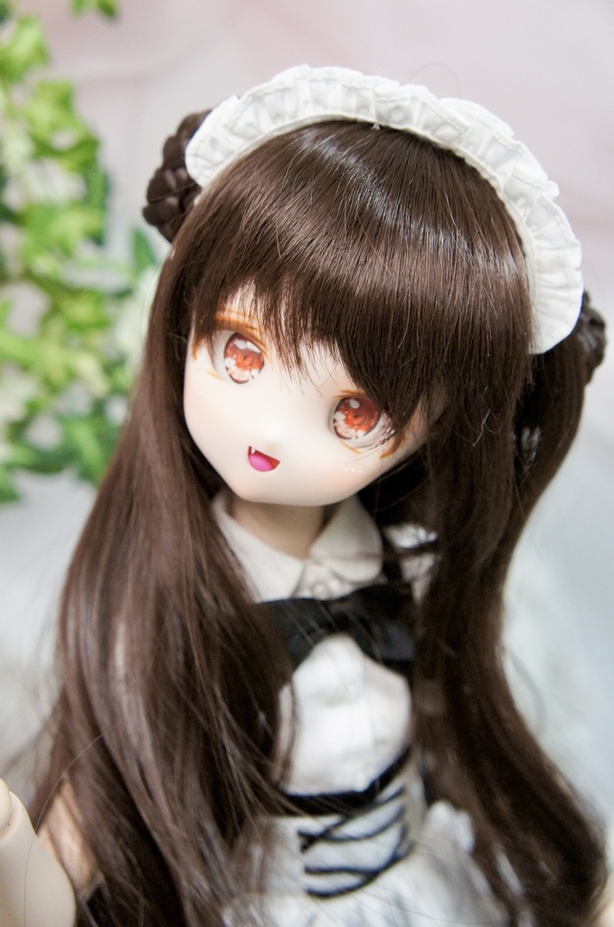 カスタムヘッド　ドール　DDH-27 セミホワイト肌 八重歯3姉妹