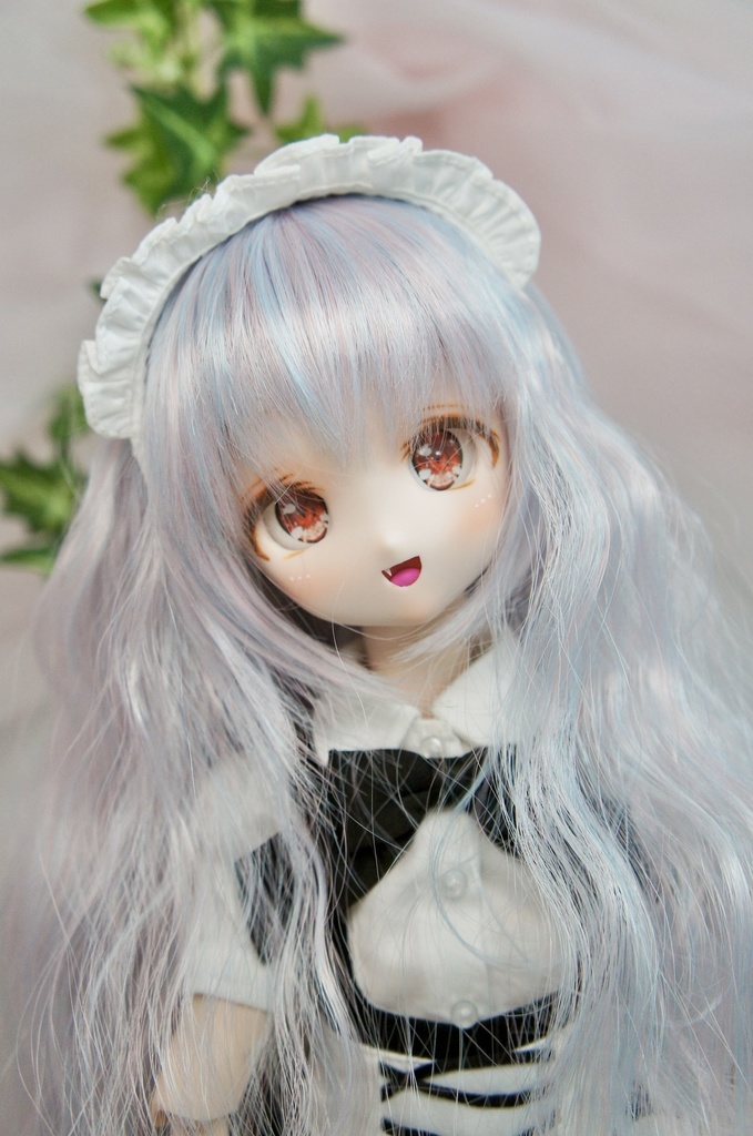 カスタムヘッド　ドール　DDH-27 セミホワイト肌 八重歯3姉妹